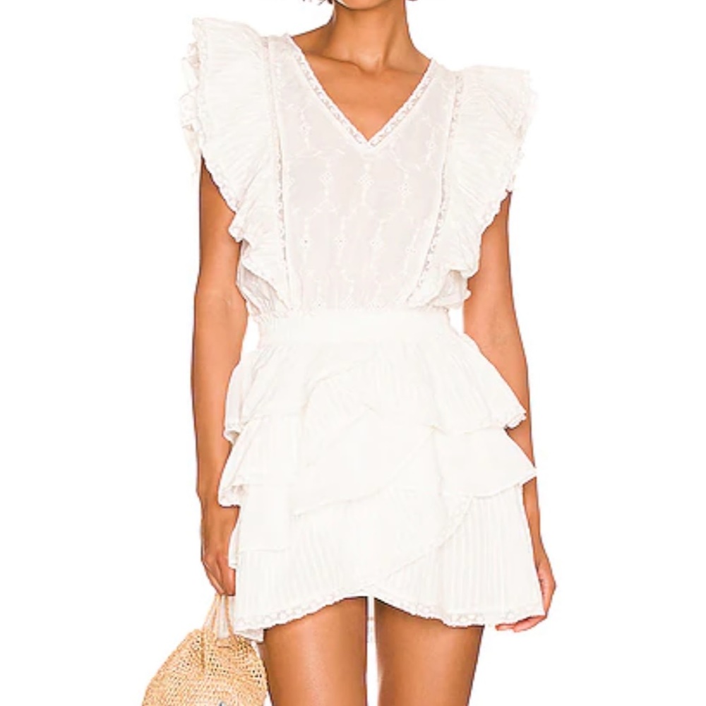 Love Shack Fancy — Corelli White Dress NWT!!